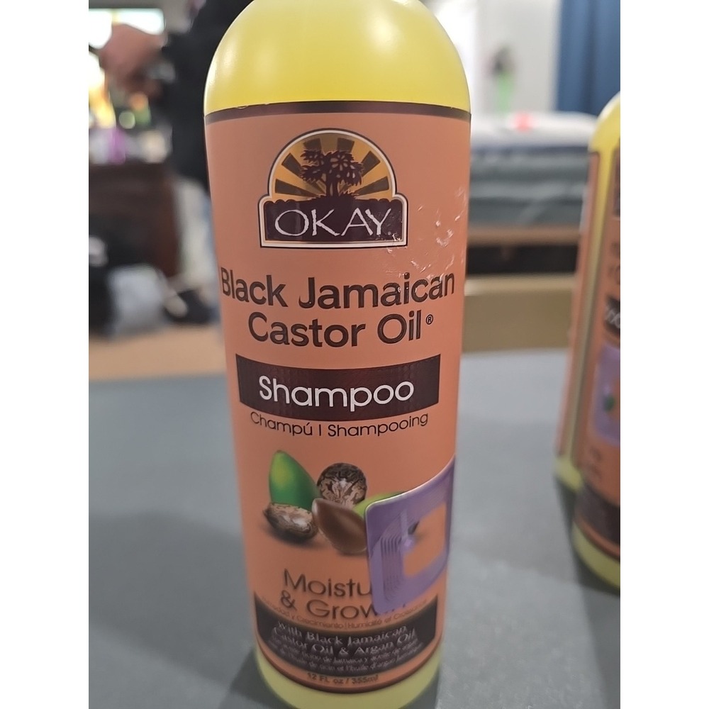 BLACK JAMAICAN CASTOR OIL MOISTURE GROWTH SHAMPOO‎ 12oz / 355ml